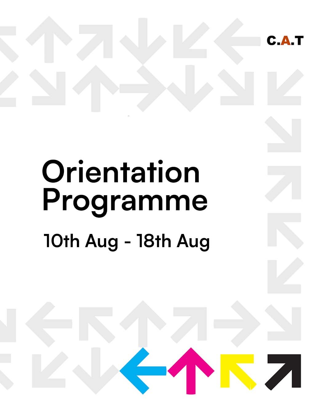 Zero Degree 2026 | Orientation Programme
The new batch of B.Arch and B.Des students at CAT were welcomed through Zero Degree 2026, introducing them to the campus, institutional culture and collaborative spirit of design education.
The programme began with an introductory session to parents and students alike on Day 1. This was followed by campus exploration and team building activities that fostered teamwork, leadership, communication and creative problem-solving.
A five-day hands-on workshop centred around the students divided into CMYK teams engaging in welding, painting, bonding and assembling to transform ideas into tangible installations and large scale paintings on these themes.
🔵 CYAN - HORROR
“ Something is watching you.“
đź©· MAGENTA - ROMANCE
“They almost met.”
🟡 YELLOW - ACTION
“ Escape.“
âš« BLACK - NOIR
“Something is missing.”
Through making and experimentation, students learned to take ownership, embrace new perspectives and work collectively beyond familiar boundaries.
Zero Degree 2026 marked the beginning of an academic journey focused on curiosity, collaboration and creativity.
#ZeroDegree2026 #CollegeOfArchitectureTrivandrum #CAT #BArch #BDes Architecture
DesignEducation OrientationProgramme ArchitectureStudents DesignStudents StudentWorkshop DesignThinking CollaborativeLearning CreativeProcess ArchitectureEducation.